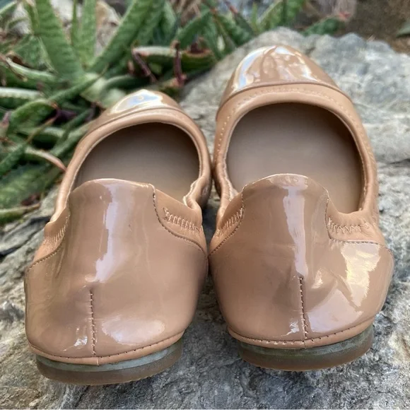 Patent Leather Ballet Flats in Nude💛 Excellent Condition - Picture 4 of 11
